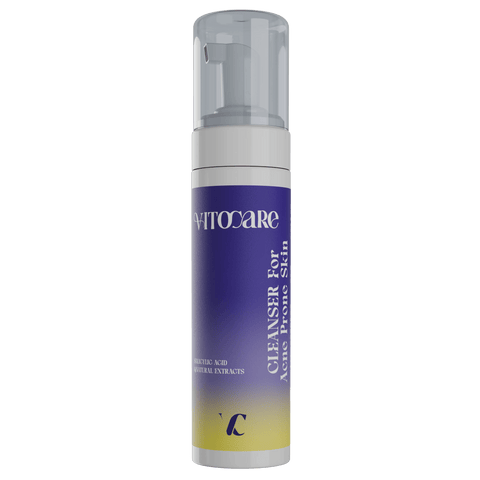 Vitocare Acne Cleansing Foam 200ml (New Package)