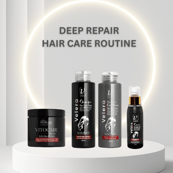 DEEP  REPAIR HAIR CARE ROUTINE