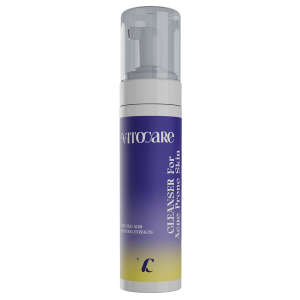 Vitocare Acne Cleansing Foam 200ml (New Package)